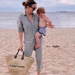 Frank & Eileen jumpsuit size xxs in sage never worn